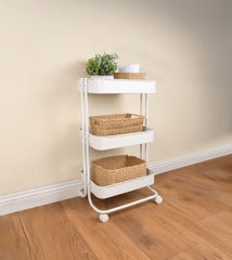 White Storage Trolley